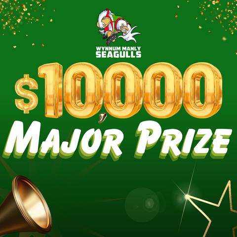 $10,000 Major Prize ticket